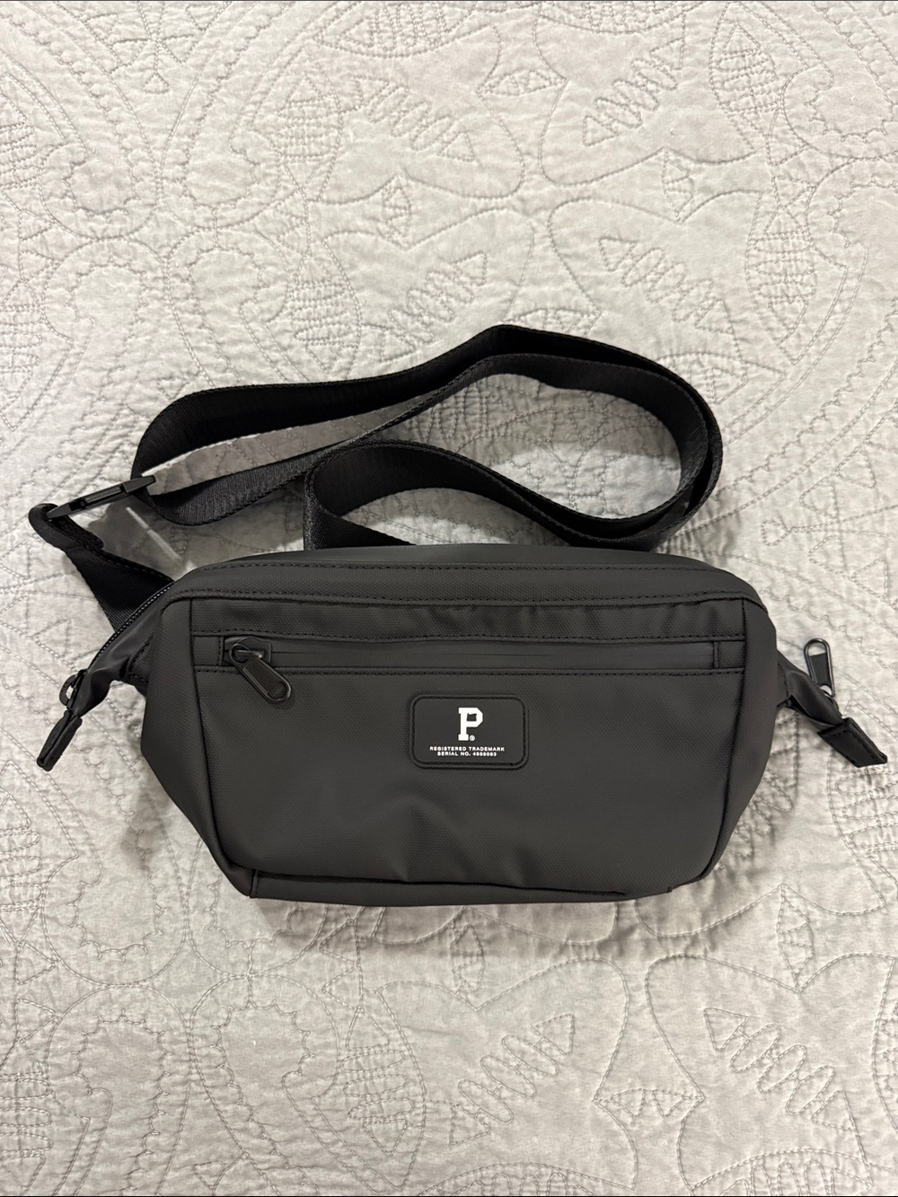 Portland Gear Black Cascade Crossbody Bag